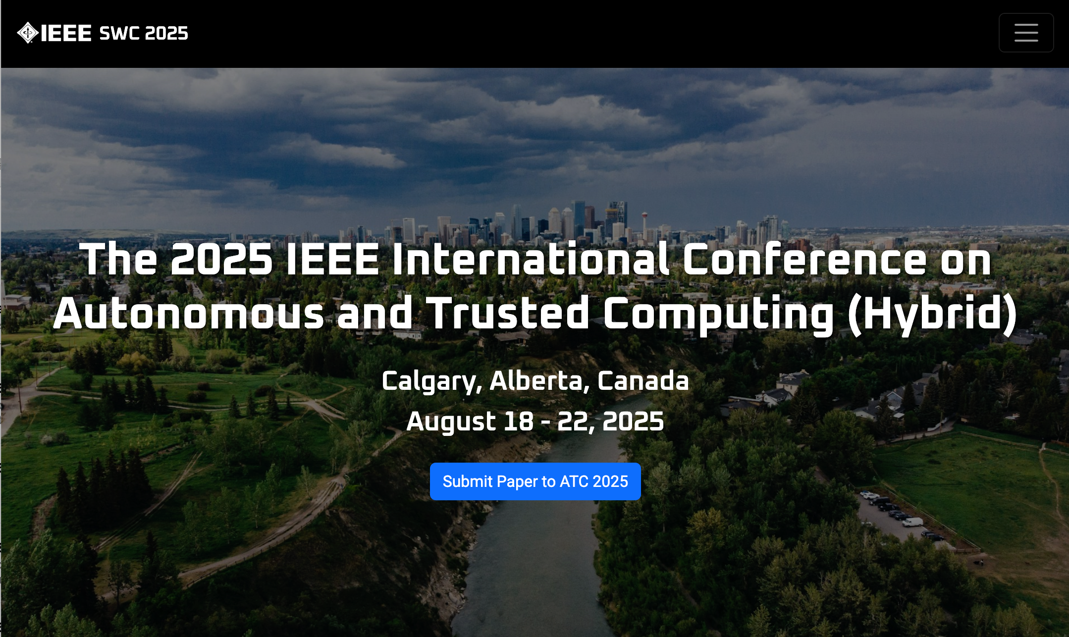2025 IEEE International Conference on Autonomous and Trusted Computing, Calgary